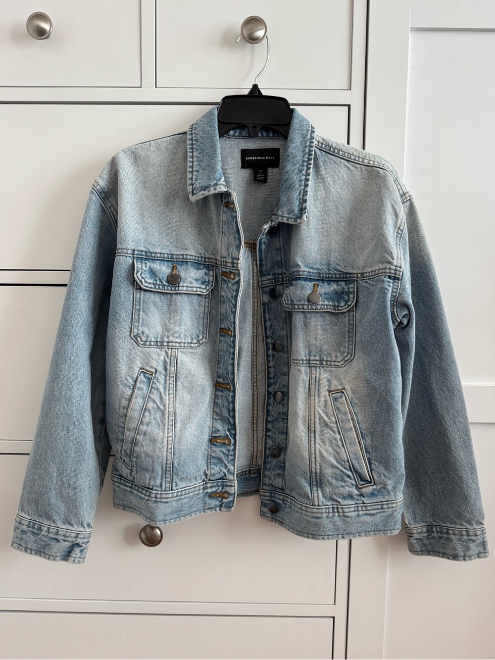Something Navy jean jacket